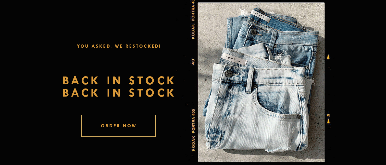 eunina high waisted jeans